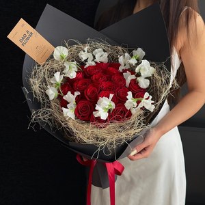 
Flower Love [Mother's Day] New Natural Linen Silk Fiber DIY Flower Decoration Accessories Floral Lining Materials