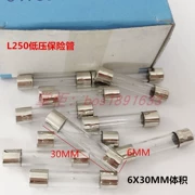 Ống cầu chì thủy tinh thổi chậm 5*20/6X30mm T0.5A/1A/2A3.15A4A/T10A L250V