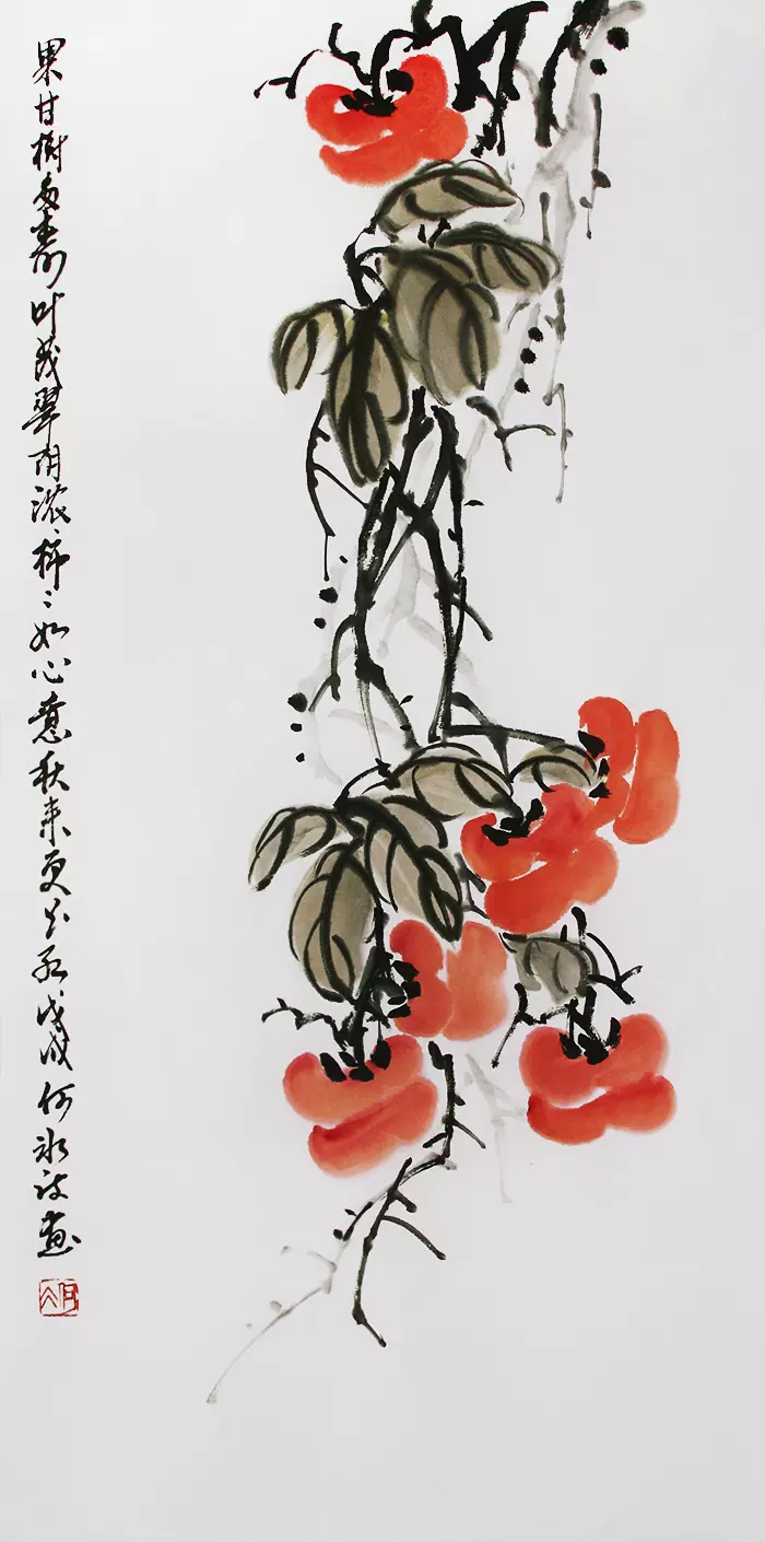 中国古美術・花卉図三尺画芯・朱軍印款・水墨彩色画・純手描き・文房・宣紙・带水印 限时特价国画工笔画纯手绘真迹花鸟画荷花翠鸟四尺斗方