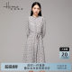 Haiermans Summer Silk Flower Waist Dress Dress Mulberry Silk Litto Large Sleeping Sleeping Women's Skirt Tea Back Skirt