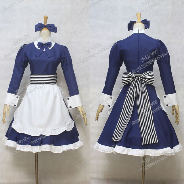 aph Hetalia Belarus Natasha maid costume cosplay costume free gloves