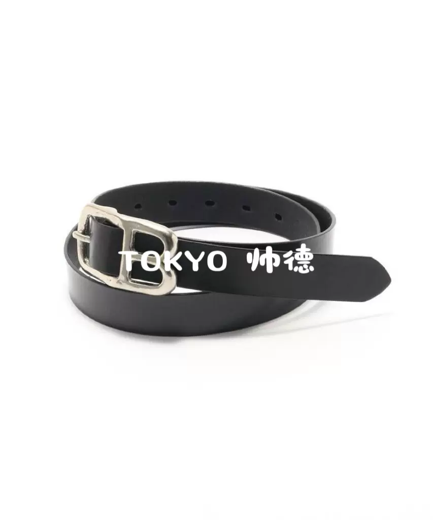 doublet DB BUCKLE BELT DARKBROWN 尾錠