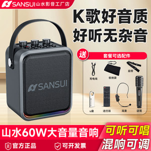 
2026 new landscape singing karaoke audio amplifier high volume tour guide class special microphone musical instrument speaker