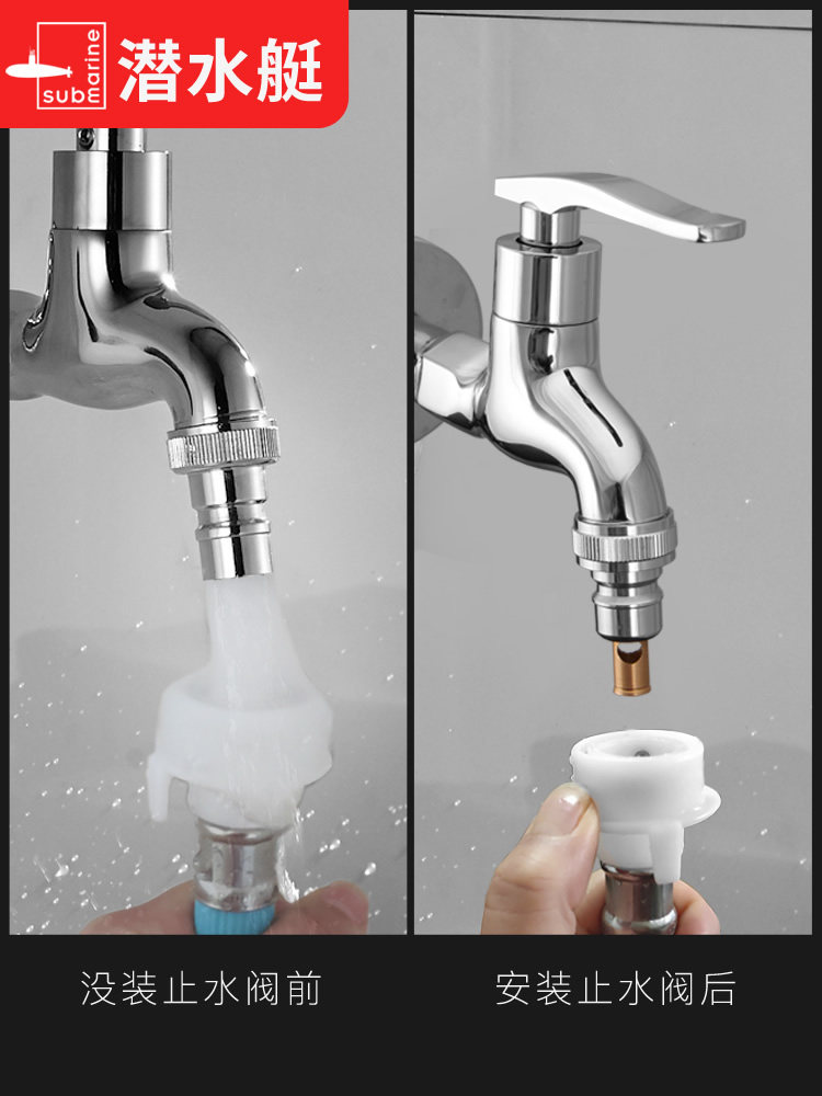 Rubinetto Lavatrice Dazzleex Doppia Uscita - Valvola Angolare G1/2 Acciaio Inox Per Bagno E Cucina - Foto 11