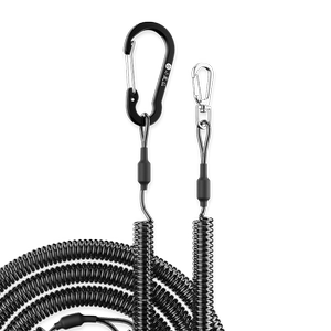 
Xiaofengxian steel wire miss rope automatic telescopic Luya raft fishing fishing hanging rope fishing rod anti-loss rope fishing equipment