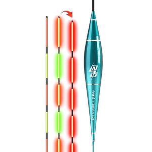Xiaofengxian’s dual-use high sensitivity and eye-catching biting hook color change electronic float 2025 new luminous float fish float