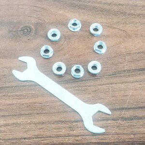 
Electric car child seat accessories screw fence screw cap universal 6mm nut