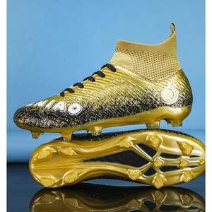 Golden Chelsea football shoes boys and children's long nail shoes Blue demon Ji youth elementary school students dedicated training shoes