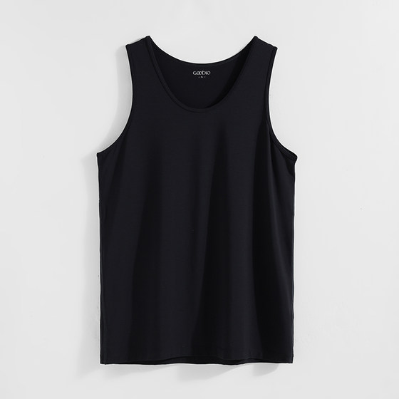 
Godi 24 counter summer men's vest sweatshirt long-staple cotton sweat-absorbent round neck thin sports base GDB7377