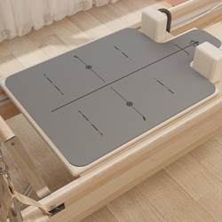 Yoga Pilates Core Bed Special Mat Pu Rubber Suede Sweat-Absorbent Non-Slip Sports Fitness Training Odor-Free