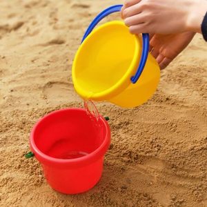 
Thickened and resistant to falling babies and children's plastic small bucket beach toy set to play with sand and digging tools to go to the sea by the sea