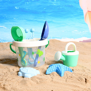 Baby sandy toy set Children's sand pool digging sand shovel, sand shovel and barrel tool Cassia seed tool