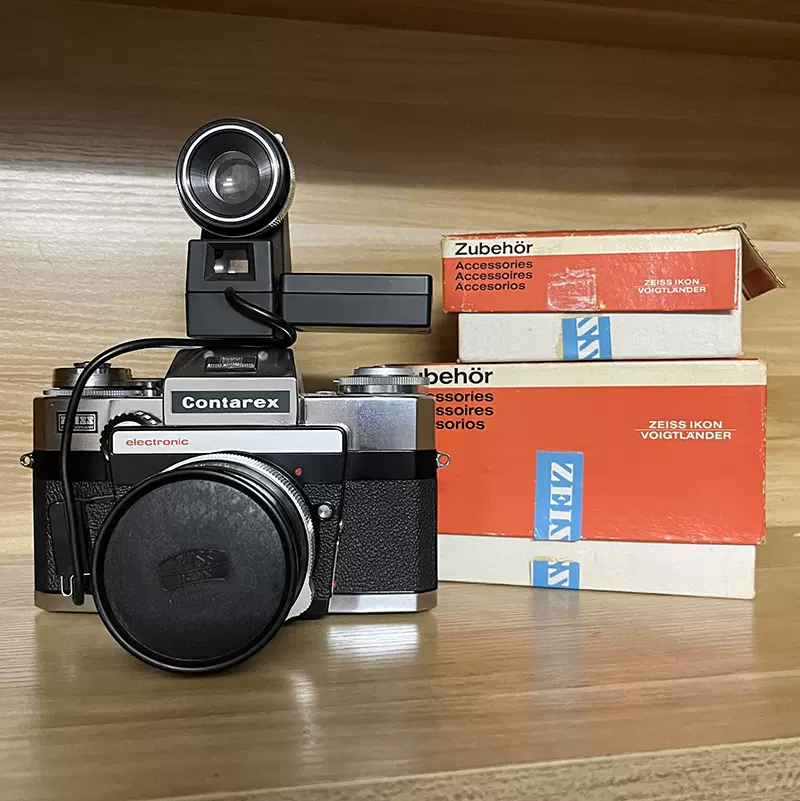 稀少新品级Contarex 德国Electronics 相机+ZEISS 50/2黑镜-Taobao