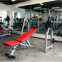 Multifunctional Home Weight Bench, Bench Press Rack, Squat Rack, Integrated Barbell Rack, Barbell Set, Home Fitness Equipment