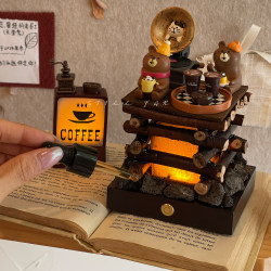 Still Creative and Practical Flameless Aromatherapy Indoor Decoration, Rechargeable Night Light, Birthday Gift for Men and Women