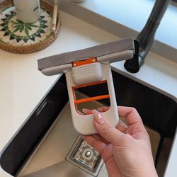 Mini Handheld Mop for Kitchen Countertops Replaces Rags, No Hand Washing Required, Dual-Purpose for Indoor Cleaning, Small Sponge Mop