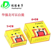 Ống cầu chì thủy tinh 5x20 250V 6x30mm 0.5A 1A 2A 3A 4A 5A 8A-30A ngắt nhanh