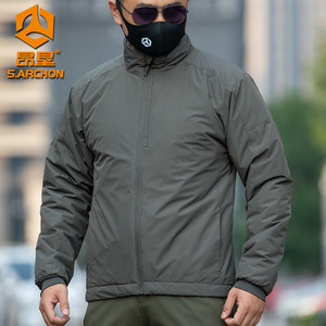 
Angken Heat Reflective Tactical Cotton Jacket Second Generation Winter Windproof Warm and Cold Jacket Men's Outdoor Cotton Jacket Men's Jacket