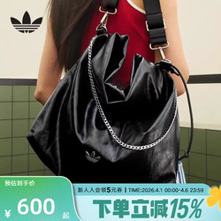 Adidas Adidas Clover Street Style Casual Leather Shoulder Bag 26 Summer Unisex Crossbody Bag Ks5157