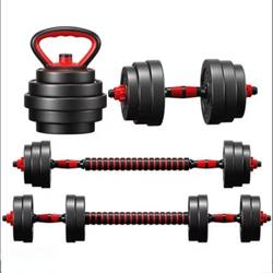 Rubber-Coated Environmentally Friendly Dumbbells for Men's Fitness Home Barbell Strength Exercise Equipment Adjustable Yaling Kettlebell Women's Set