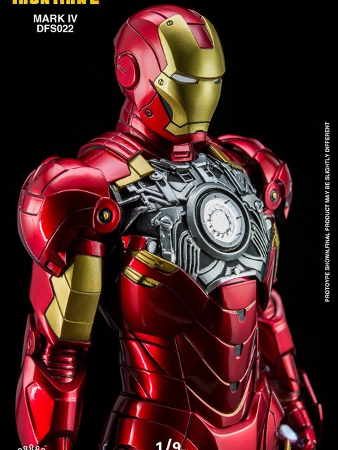 Zaino Piccolo Marvel Iron Man Espandibile, 15L, Rosso, 26x34 Cm, Ideale Per Scuola E Gite