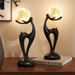 Fulu Creative Cartoon Night Light Home Living Room Bedroom Study Entrance Desktop Decoration Ornament Housewarming Gift