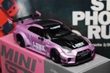 [Изобретательность] Mini GT1: 64 #418 Ver.2 Gtr R35 Pink Arloy Car Model