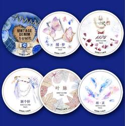 [Repackaged] Time Grid Denim Era Dream Catcher 1874 Another Pin Leaf Vein Feather Spirit Special Edition