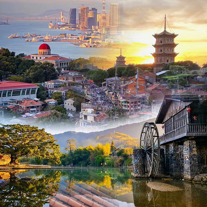 厦门泉州漳州5天4晚(五星酒店)跟团游鼓浪屿+云水谣+蟳蜅开元寺