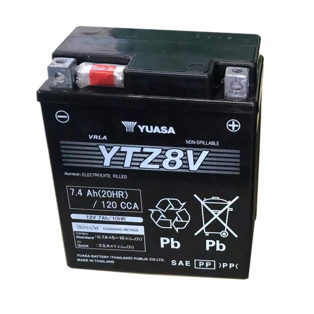 Tang Qian YTZ8V is used in Honda CB500X CBR500R CM500 300 CMX500AL battery battery

