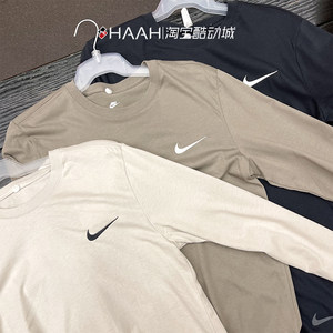 
NIKE Nike Men's Embroidered Small Hook Round Neck Uniform Casual Long Sleeve T-Shirt DZ3044 DR7822 AR5194