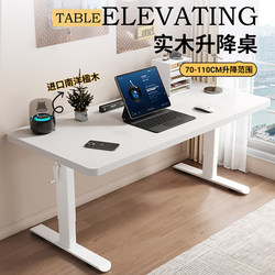 Electric Lifting Computer Desk, Gaming Desk, Home Desk, Children's Study Desk, Bedroom Office Desk, Adjustable Workbench