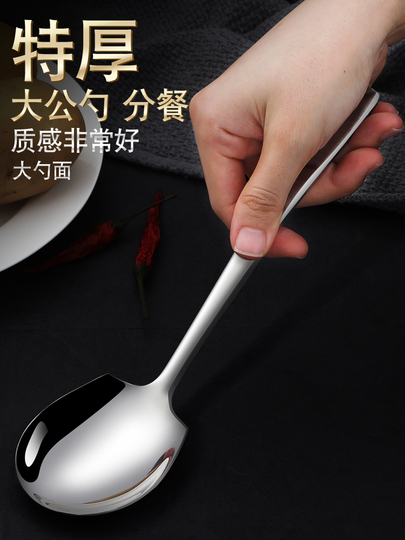 2 Cuillères De Service Inox 21cm Fzyisw - Long Manche Pour Restaurants, Buffets