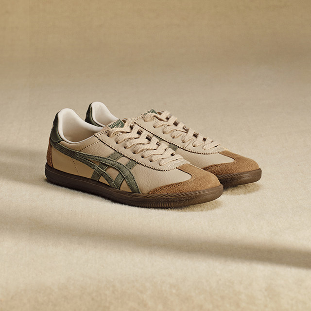 OnitsukaTiger TOKUTEN milk tea color men's and women's casual sneakers ...