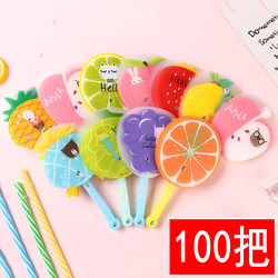 Fruit-Shaped Fan for Students, Cute Handheld 30% off-Leaf Fan, Portable Summer Hand-Cranked Small Fan, Creative Small Gift for Children