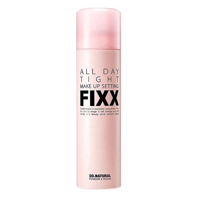Korean fixx makeup setting spray, long-lasting, makeup-free, oil-controlling, waterproof