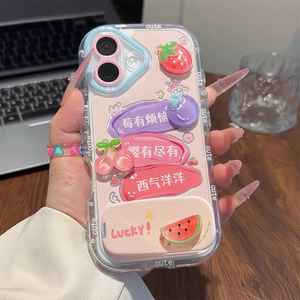 
Dolls with troubles are suitable for Huawei nova14 mobile phone case Honor 400 protective case for women's Pura70 mirror bracket mate70pro feather yarn x60/enjoy 70/magic7/enjoy 50