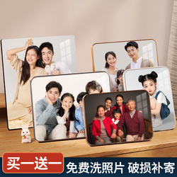 Family Portrait Photo Frame Set | Customizable Wall-hanging Photo Printing
