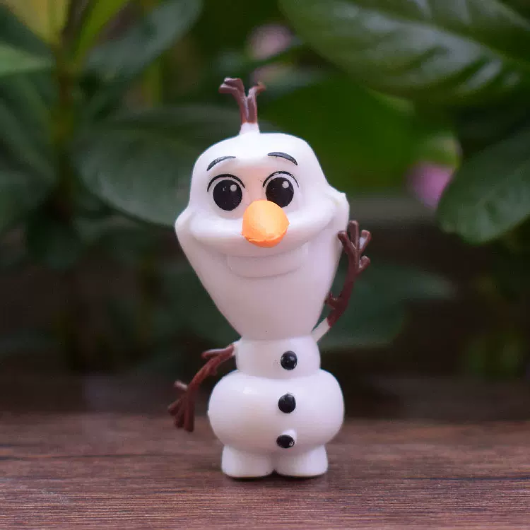 冰雪奇缘 雪宝 艾莎 安娜公主人偶手办玩具玩偶公仔蛋糕摆件模型