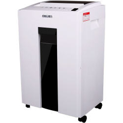 Deli T600 paper shredder (1 unit gray) 2*6mm 6 sheets 16L office equipment business electric automatic shredding chuck
