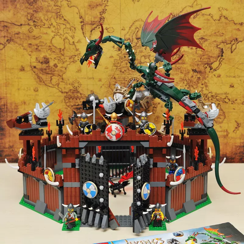 LEGO 7019 法夫納巨龍攻擊海盜要塞樂高2005年維京系列現貨 - Main Image