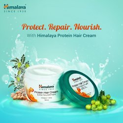 Vyživující Vlasový Krém Indian Himalaya Plant Protein Repair | Himalájská Proteinová Maska ​​na Vlasy