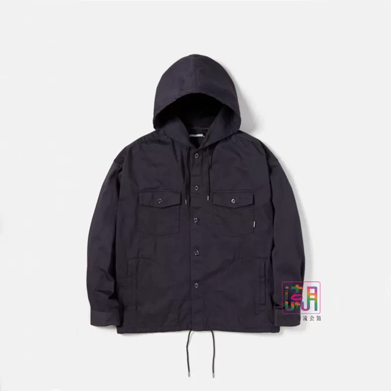 NEIGHBORHOOD NBHD HOODED / C-SHIRT.LS 工装水洗 连帽夹克 外套-Taobao