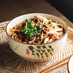 Noodle Bowl for Home Use 2025 New Model High Aesthetic Personal Large Bowl Soup Bowl Ceramic Rice Bowl Large Japanese-Style Noodle Soup Bowl