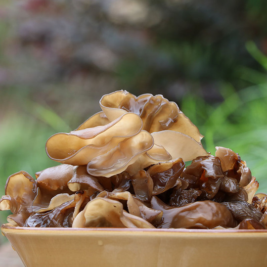四川省産 黒きくらげ - バスウッド細木耳 - 250g