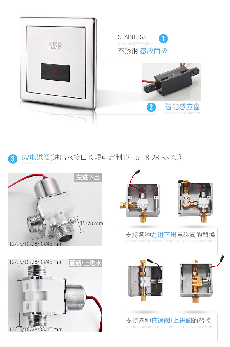 Elettrovalvola per acqua, elettrovalvola in ottone G3/4 DC12V normalmente chiusa, elettrovalvola NC per acqua