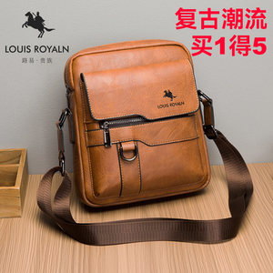 Louis Noble Men's Bag Slip Cross -Hanging Bag Men's Packpack Men's Bodybars Casual Poor Vertical Backpack Tolerance
