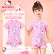 Hellokitty children's swimsuits girls one-piece children's professional sun protection 2025 new girls swimsuits summer
