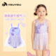 Children's swimsuit women's 2025 new one-piece swimming training triangle sun protection quick-drying swimsuit skirt