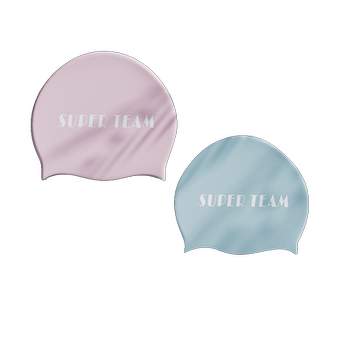 Women's waterproof non-stretching swimming cap